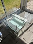 soffbord i glas