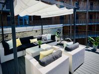 Bahamas loungegrupp 6 sits Vit