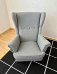 Barnfåtölj ljusgrå från IKEA