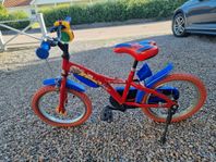 Spiderman cykel 16" 