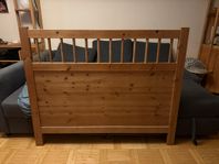 IKEA-säng 120x200 Stomme, Pocketresår, Bäddmadrass