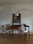 4 st stol stolar i teak retro vintage 1950 tal dansk design