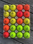 20st Wilson golfbollar färgade