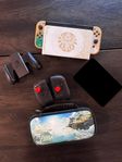 Nintendo Switch OLED Zelda Tears of the Kingdom m. tillbehö