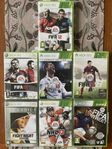 Blandade sportspel till Xbox 360 - Fifa, NHL, Fight Night
