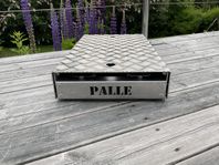 Rullbar arbetsplattform – Fotpall Palle, pall 3 olika höj