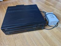 RCA LDR400 laserdisc-spelare samt filmsamling säljes