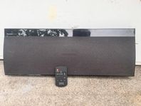 vägghängd ljudanläggning med bluetooth även som soundbar