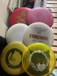 Discgolf bag plus discar