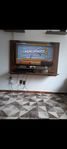Light/dark brown tv panel