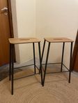 Två st Frama Adam barstol 65cm