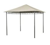 Paviljong Maui 2,95x2,95 m + 4 väggar utan fönster