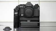 Canon F-1 med AE Motor Drive FN