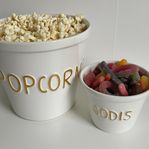 Popcorn- och godisskål från Bruka Design
