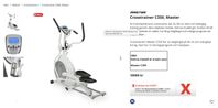 Crosstrainer C350, Master