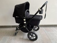 Svart Bugaboo Cameleon med ligg- och sittdel