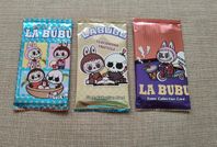 Labubu kort ny 3 paket inne i varje paket 8 kort 