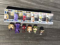 6 Pop up figurer
