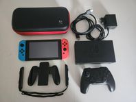 Nintendo Switch + extra handkontroll