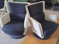2 st snurr fåtöljer 