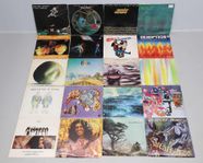 Exklusiv samling: 20 st LP-skivor i mycket bra skick.