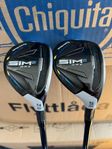 Taylormade Sim 2 Max Hybrider 4a & 5a (22grader & 25grader)