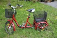 Trehjulig elcykel