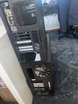 2st pc chassi + ett gammalt moderkort 