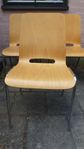 Dansk Design Smithco Line 4 el 6 Stapelbara stolarFint skick