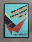 Original affisch 1981 Avantgarde Konkret Kulturhuset