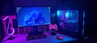 Gamingdator för 1080P Full HD Gaming - GTX 1080, i5 6600k