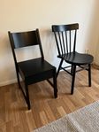 köksstolar svarta 8 alt 4 st 