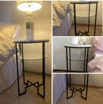2st sängbord i äkta marmor från Mio