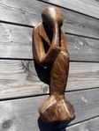 YOGA Tänkare Figur Teak