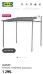 Paviljong från Ikea ”Gunnön”