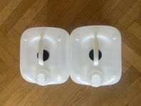 2 nya extra kraftiga dunkar för dricksvatten, 130kr för b