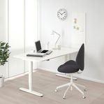 IKEA BEKANT Skrivbord i Vitfärg !