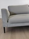 Mio Leone 3-sits Sammet Soffa