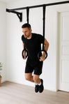 Romerska ringar/gymnastikringar med justerbara band 