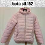 Stl 152 Rosa lättviktsjacka 