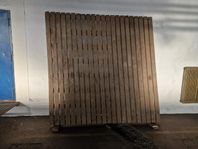 Trätrall 2,5 x 2,5 meter
