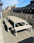 trädgårdsmöbler aluminium komposit