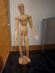 Trädocka modellfigur