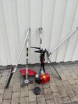 Bensindriven quadrotrimmer