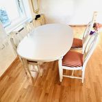 Vintage Axet Matgrupp Bord + 4 Stolar