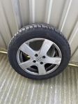 4st Vinterdäck 185/60 R15 T XL med Enzo aluminiumfälgar