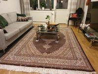 Äkta Handknuten Persisk Matta.Tabriz 