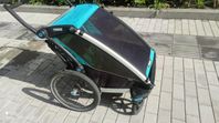 cykelvagn Thule Chariot Lite 2 barn grön