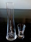 Karaff + glas / Reijmyre