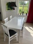 Matbord 190x90cm & 6 Stolar